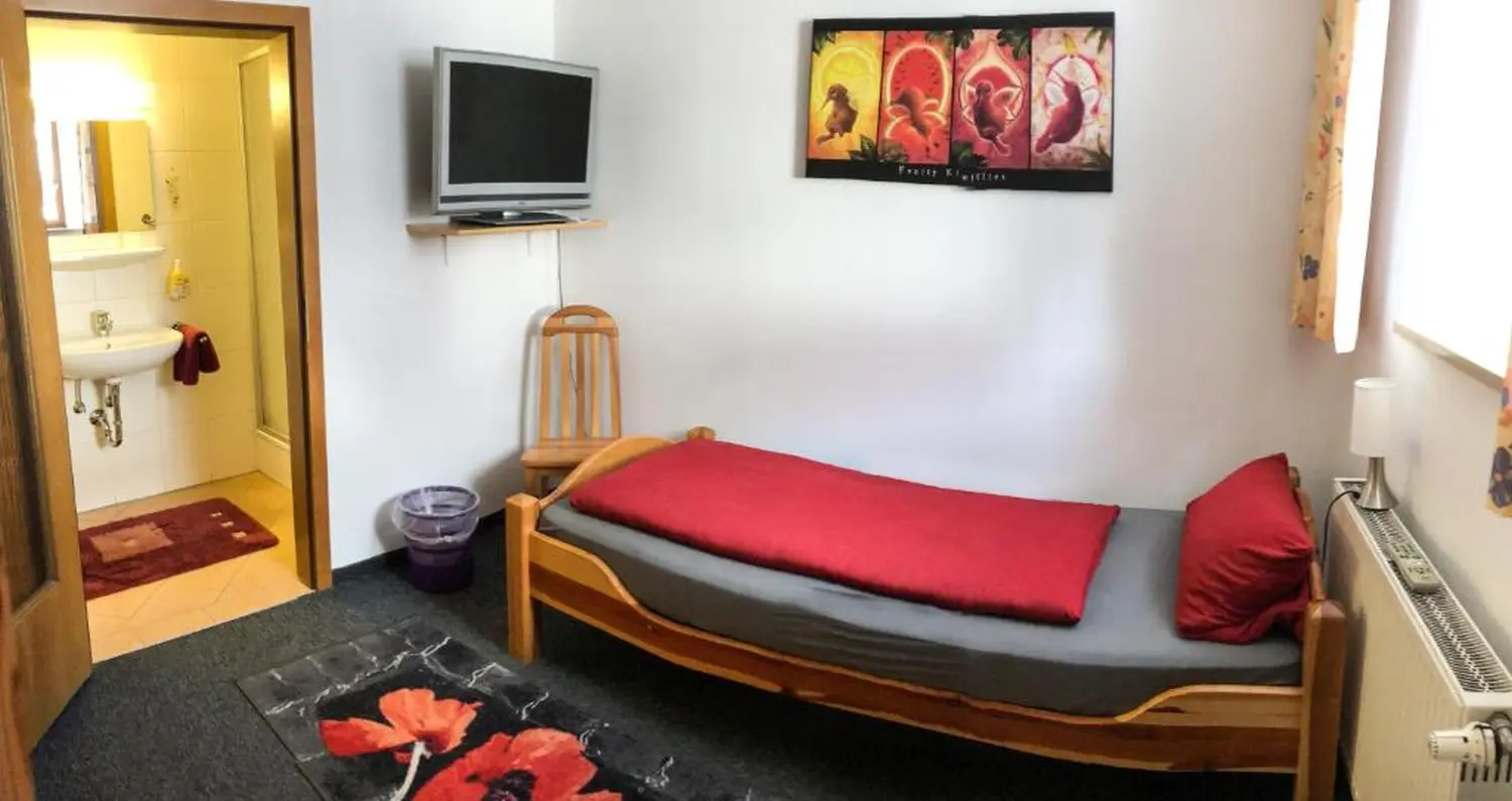 Zur Auszeit- Innenansicht eines Schlafzimmers