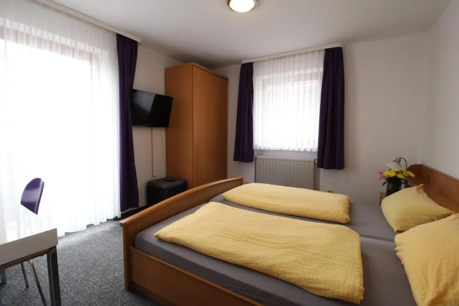 Zur Auszeit- Innenansicht eines Schlafzimmers