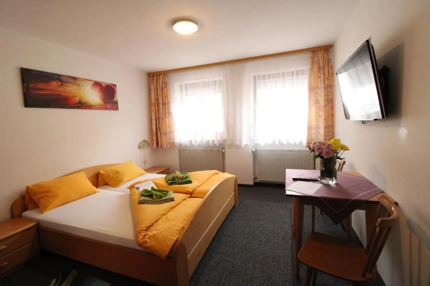 Zur Auszeit- Innenansicht eines Schlafzimmers